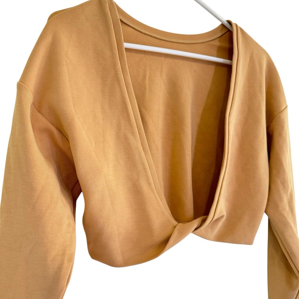 L'Couture All Around Lounge Long Sleeve Womens Reversible Top Size S - Picture 3 of 10